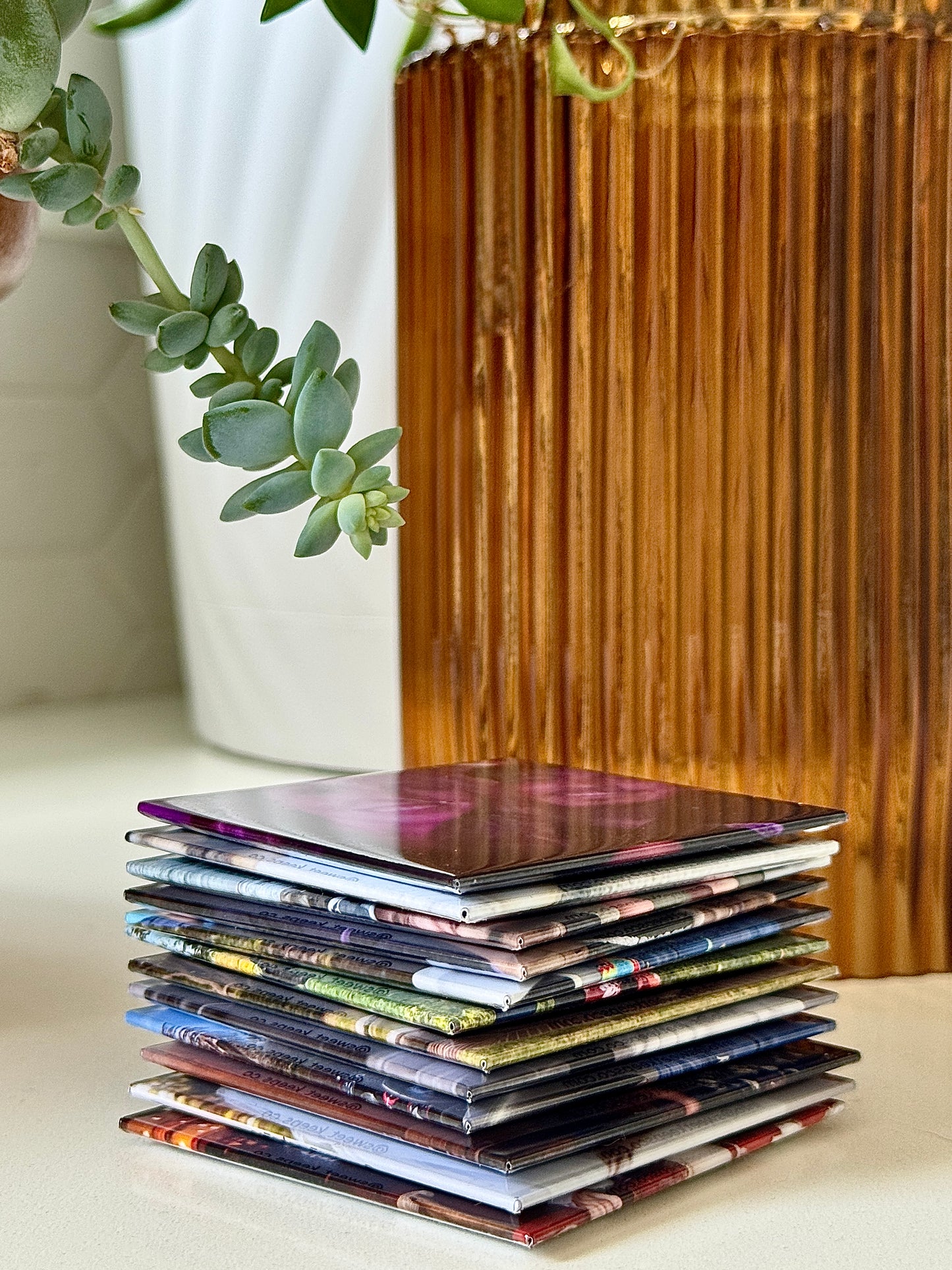 9 PACK - 2.5"  x 2.5" PHOTO MAGNETS