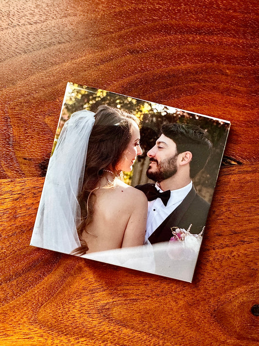 1 PACK - 2.5"  x 2.5" PHOTO MAGNET